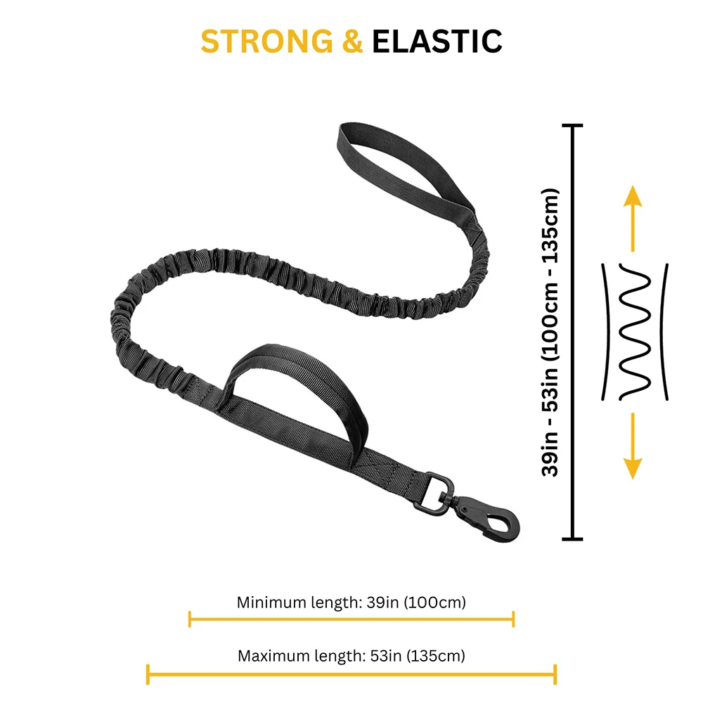 Military Tactical Dog Harness and Leash Set 6