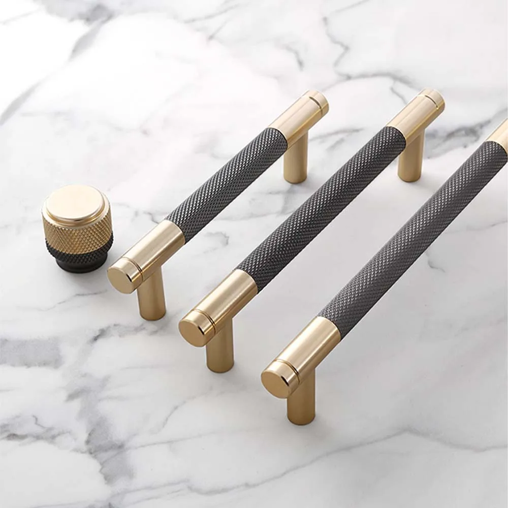 European-style Modern Aluminum Alloy Plus Long Wardrobe Door Handle Simple American-style Drawer Cabinet Door Handles Furniture