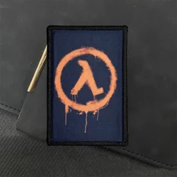 Half Life Morale Military Badge Patch Tactical Armband Hook and Loop Backpack Helmet Army Flag Sticker Emblem