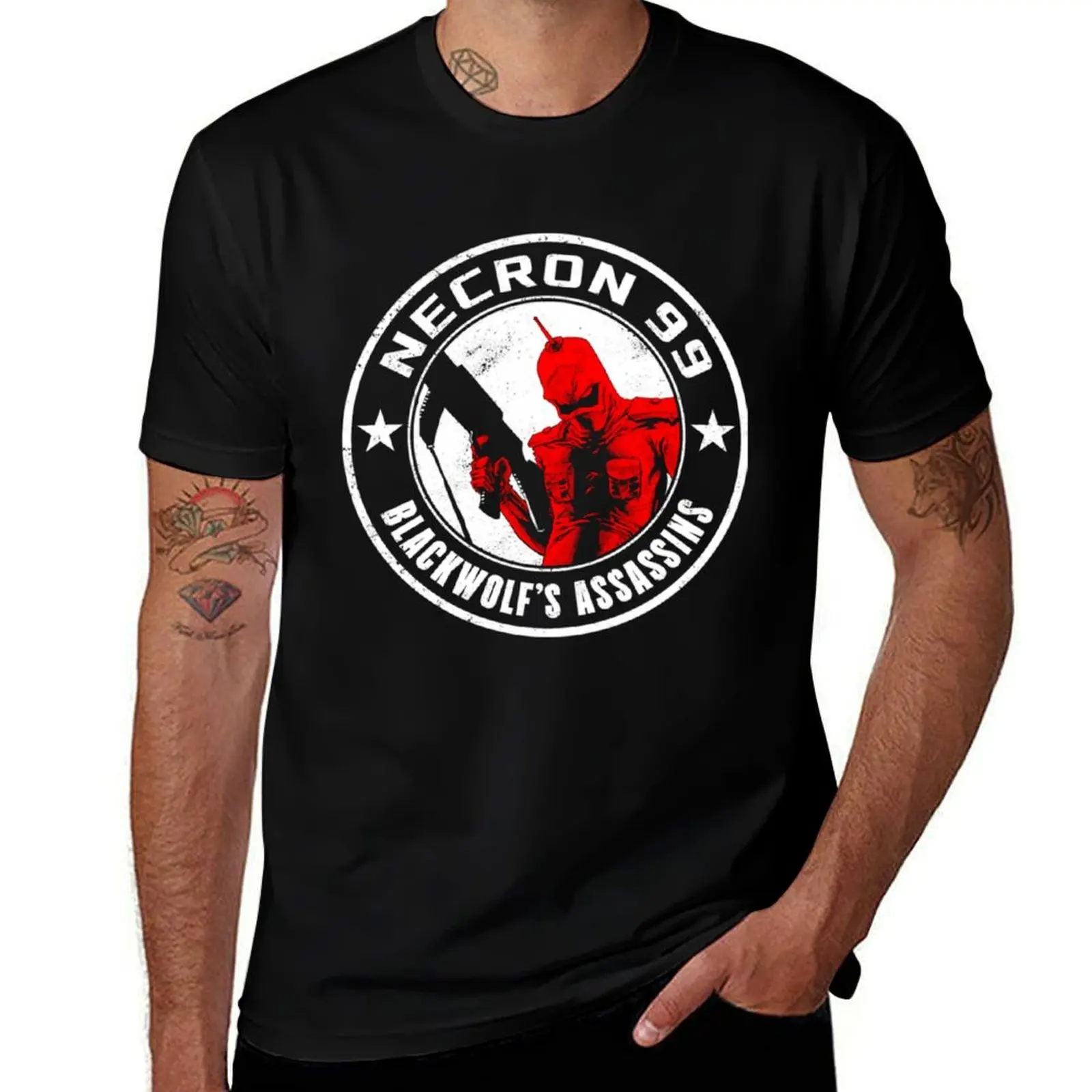 

Necron 99 T-Shirt plain shirts graphic tee summer shirt workout shirts for men