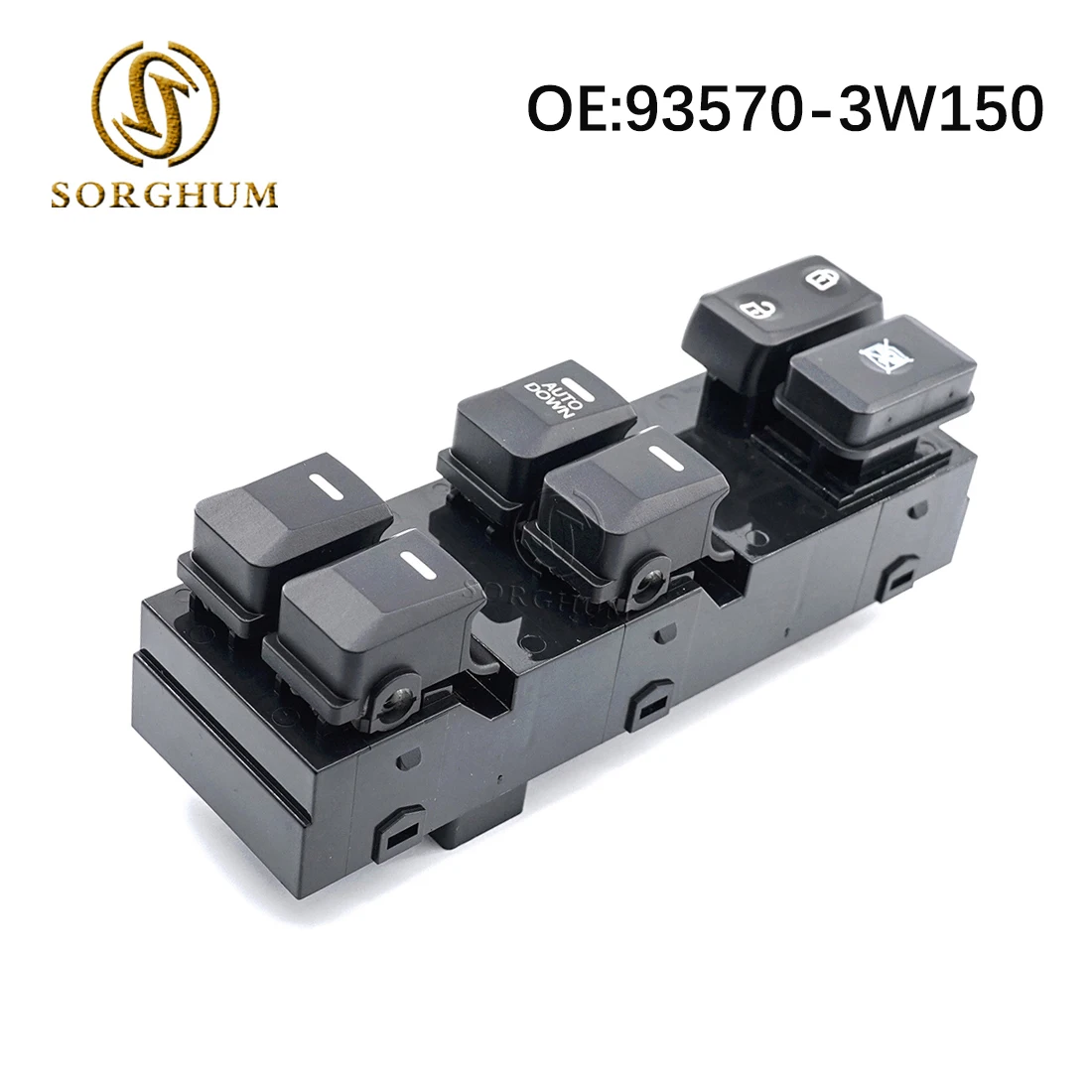 SORGHUM Car Auto Down Master Power Window Switch Button For Kia Sportage R 2011 2012 2013 2014 2015 2016 93570-3W000 93570-3W150