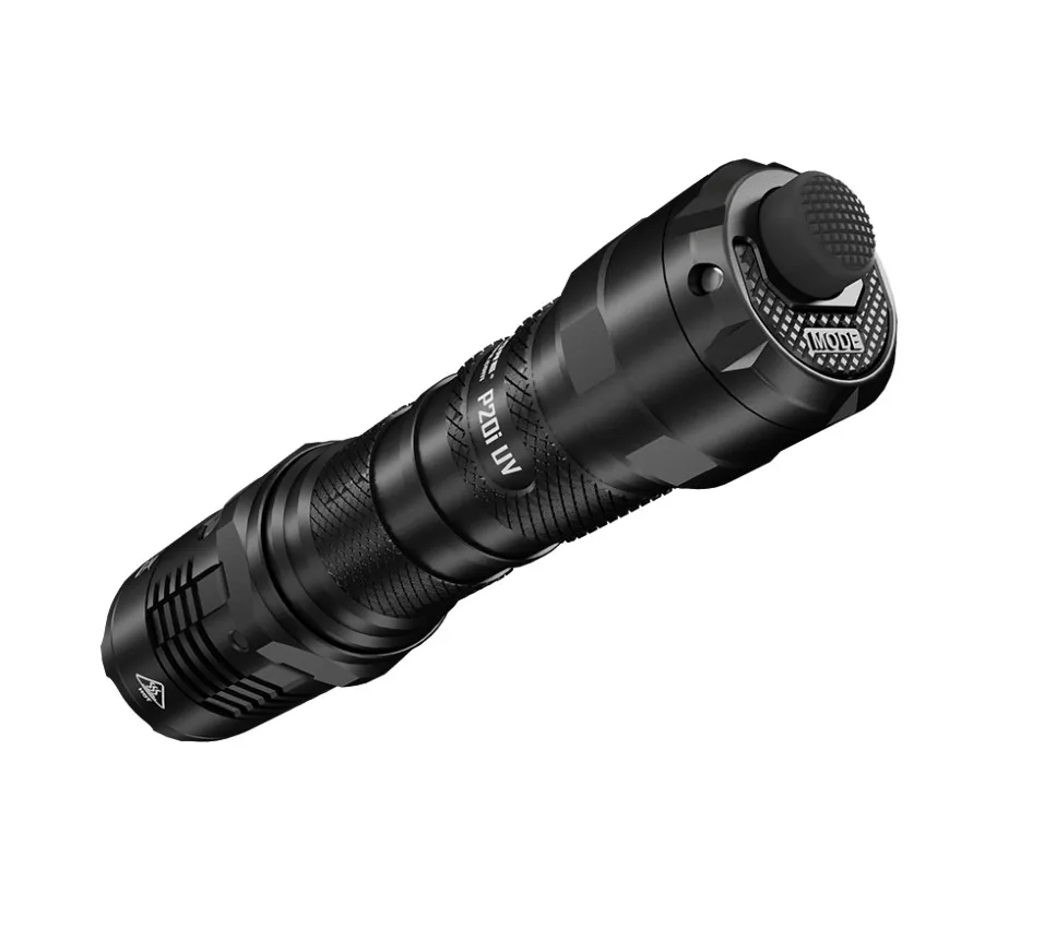 NITECORE P20i UV 1800 Lumens Self Defense LED Tactical Flashlight USB-C Rechargeable Dual Light Source Outdoor Hunting Torch