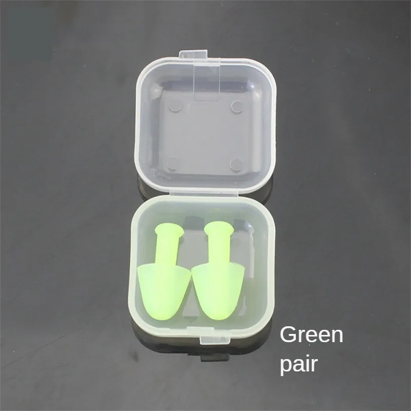 

1Pair Swimming Ear Plugs For Kids Water Sports Training Waterproof Silicone Ear Protection Earplugs Anti-noise Sleeping Plugs