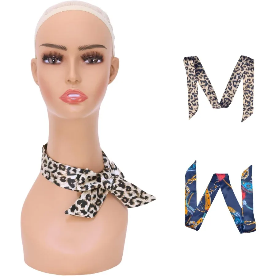 رأس عارضة أزياء أنثى بالحجم الطبيعي مع كتف للشعر المستعار وقبعات النظارات الشمسية عرض المجوهرات في لون البشرة الواقعية بارتفاع 17 بوصة