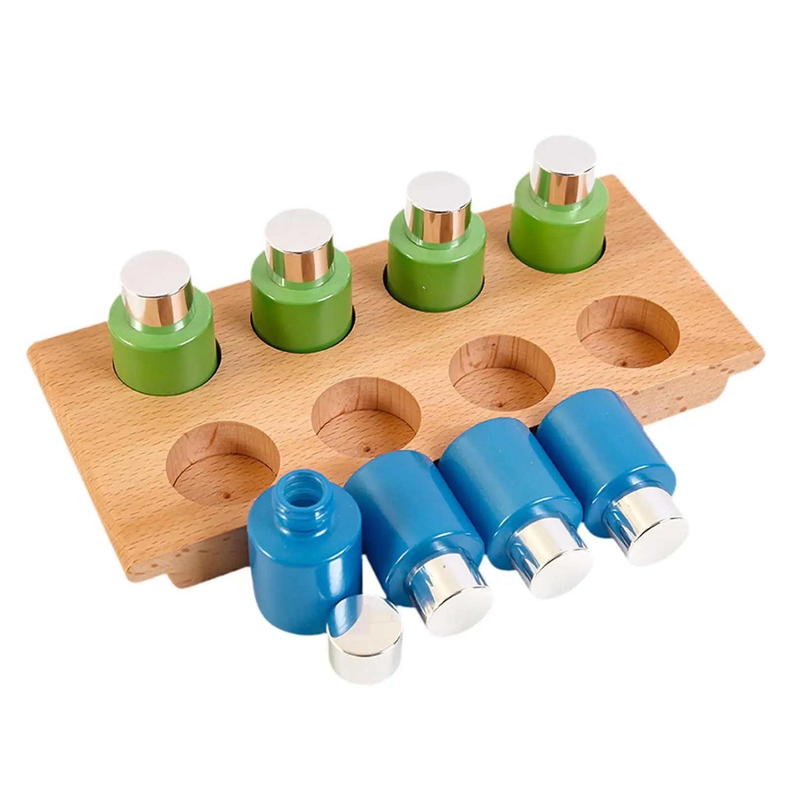 

Montessori Tasting Bottle Montessori Toys Exploration Taste Travel Toy Smelling