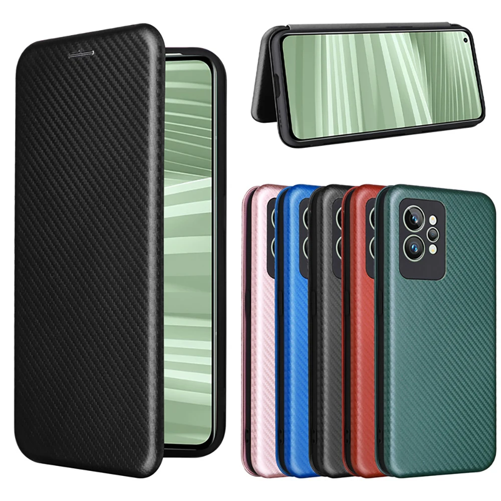 

Realme GT5 Neo5 SE 3T 3 T 2T 5G Flip Case For OPPO Realme GT Neo2 Luxury Leather Magnet Book Cover Realmi GT2 Pro Master Funda