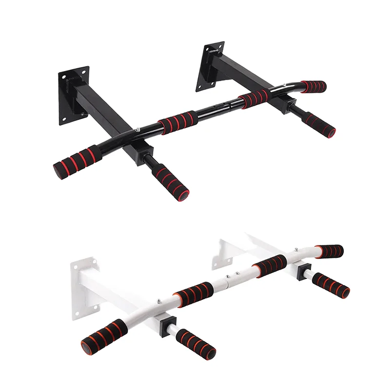 

Home Gym Wall Mount Pull-up Bar Fitness Horizontal Polish Parallel Bars for Strength Training Dull Polish Home Use