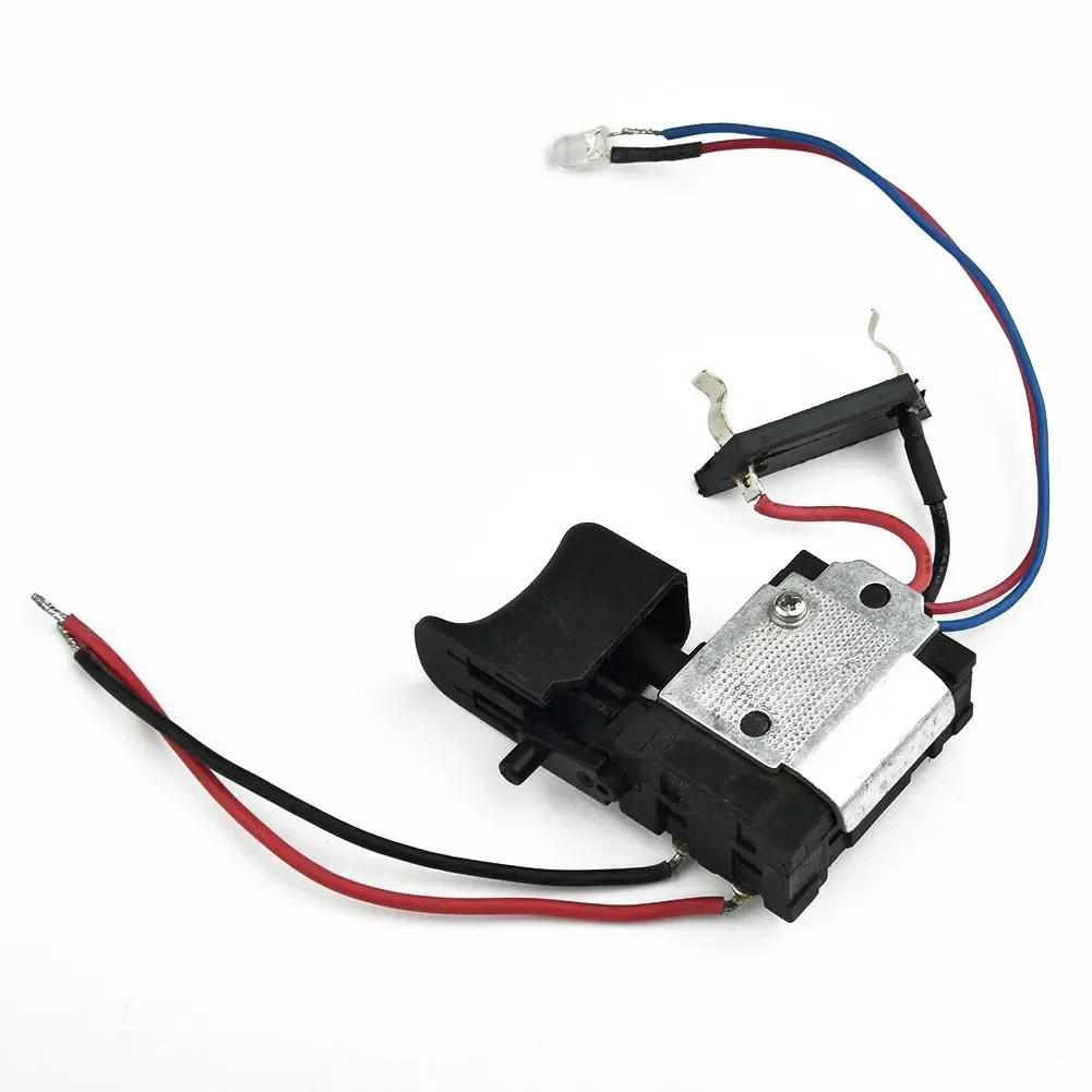 1pc Dustproof Speed Control Switch For Electric Drill 7.2V-24V 16A 5.5 X 4 X 1cm Electric Drill Hand Drill Switch Tool Part