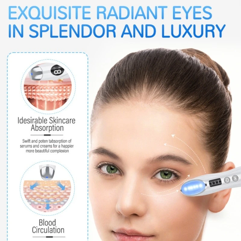 마이크로커런트 페이셜 마사지기 및 눈 마사지기 - 피부 관리 및 노화 방지를 위한 전기 페이셜 리프팅 장치, 여성을 위한 최고의 선물