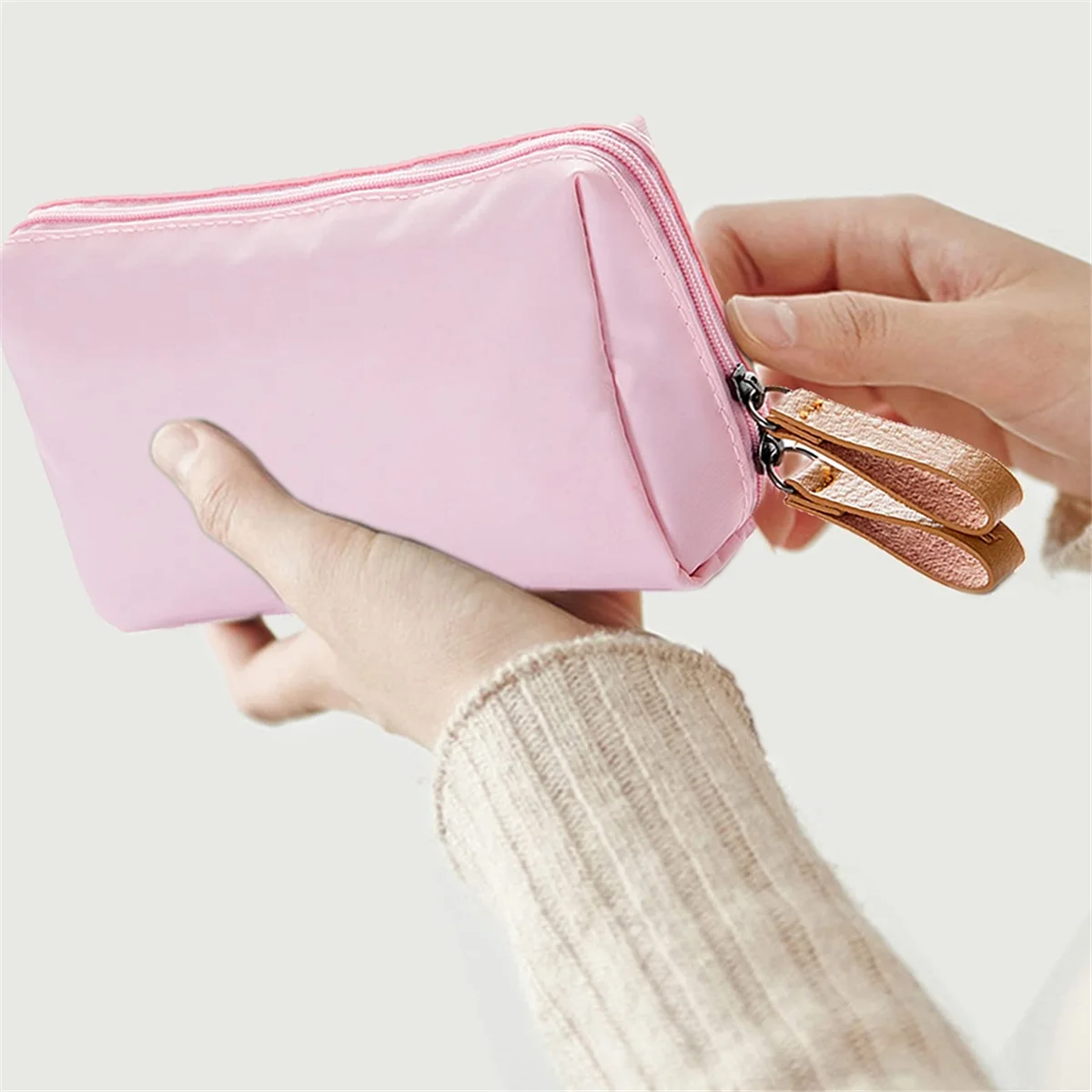 AAA87 Lipstick Cosmetic Bag Mini Small Cosmetic Bag Small Cosmetic Bag with Compartments Travel Cosmetic Bag for Women A