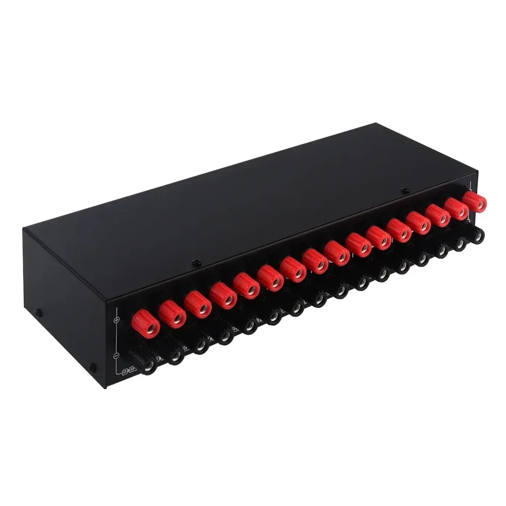LINEPAUDIO 4 IN 4 OUT Power Amplifier Speaker Selector Switcher Speaker Switch image 6