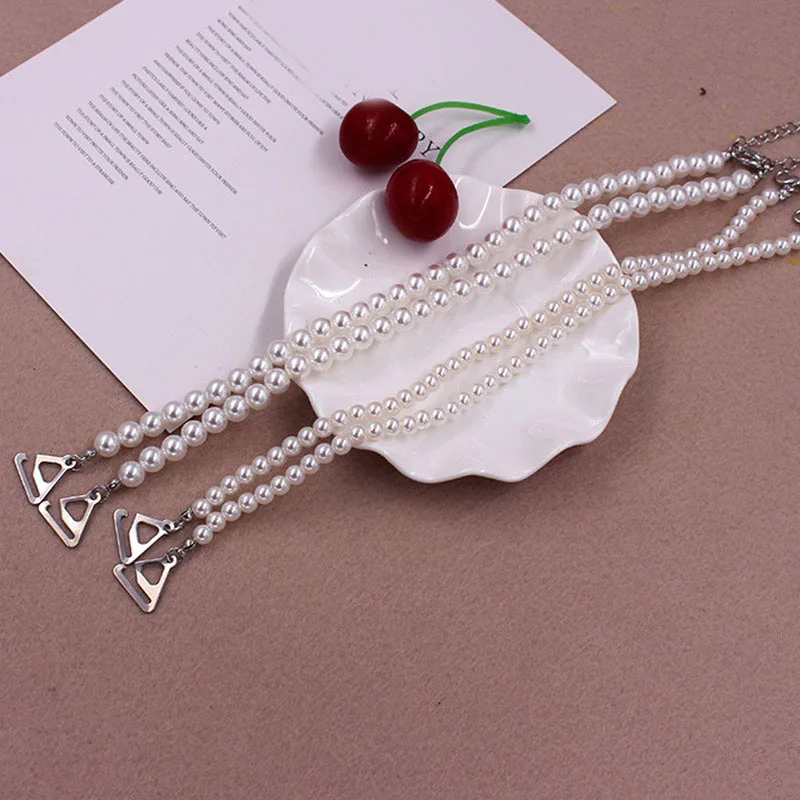 

Imitation Pearls Shoulder Straps Adjustable Elegant Lingerie Straps Fashion Intimate Accessories New Comfortable Bra Chain