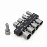 Powerful Socket Inner Hexagonal Wrench Hexagonal Handle Screwdriver Socket Extension Rod Pneumatic Screwdriver Insert Tool Set 3
