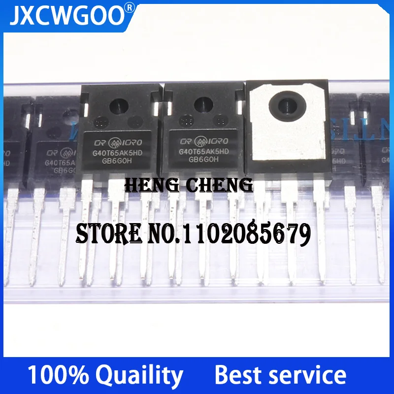 10PCS 100% New Original  CRG40T65AK5HD G40T65AK5HD TO-247 IGBT tube/module