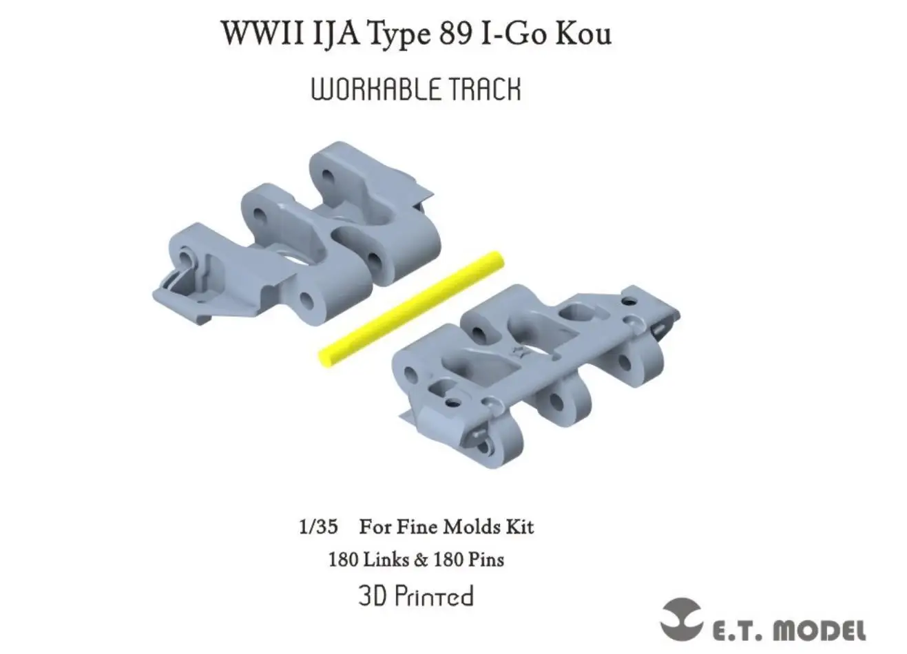 

Рабочий трек ET MODEL P35-035 1/35 II IJA Type 89 I-Go Kou