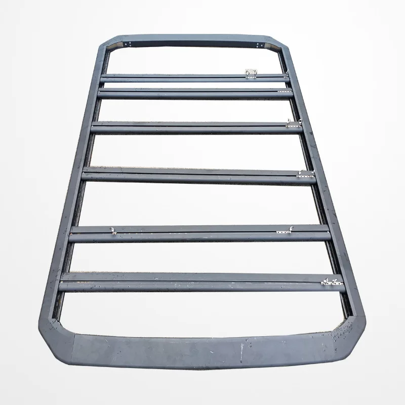 Off-road RV Wagon Roof Rack Black Single-layer Luggage Rack Expansion Roof Platform