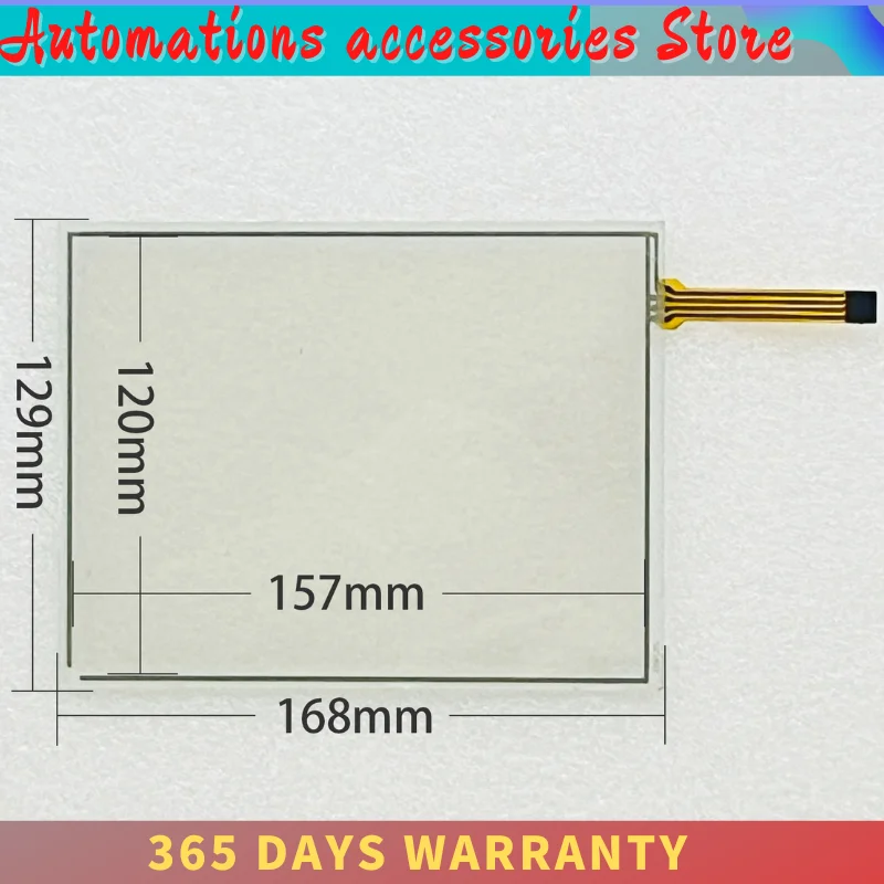 محول رقمي زجاجي للشاشة التي تعمل باللمس لـ PFXGP4401TAD PFXGP4401TADR مع غطاء واقي أمامي GP-4401T PFXGP4401TAD PFXGP4401TADR TP-4188S1