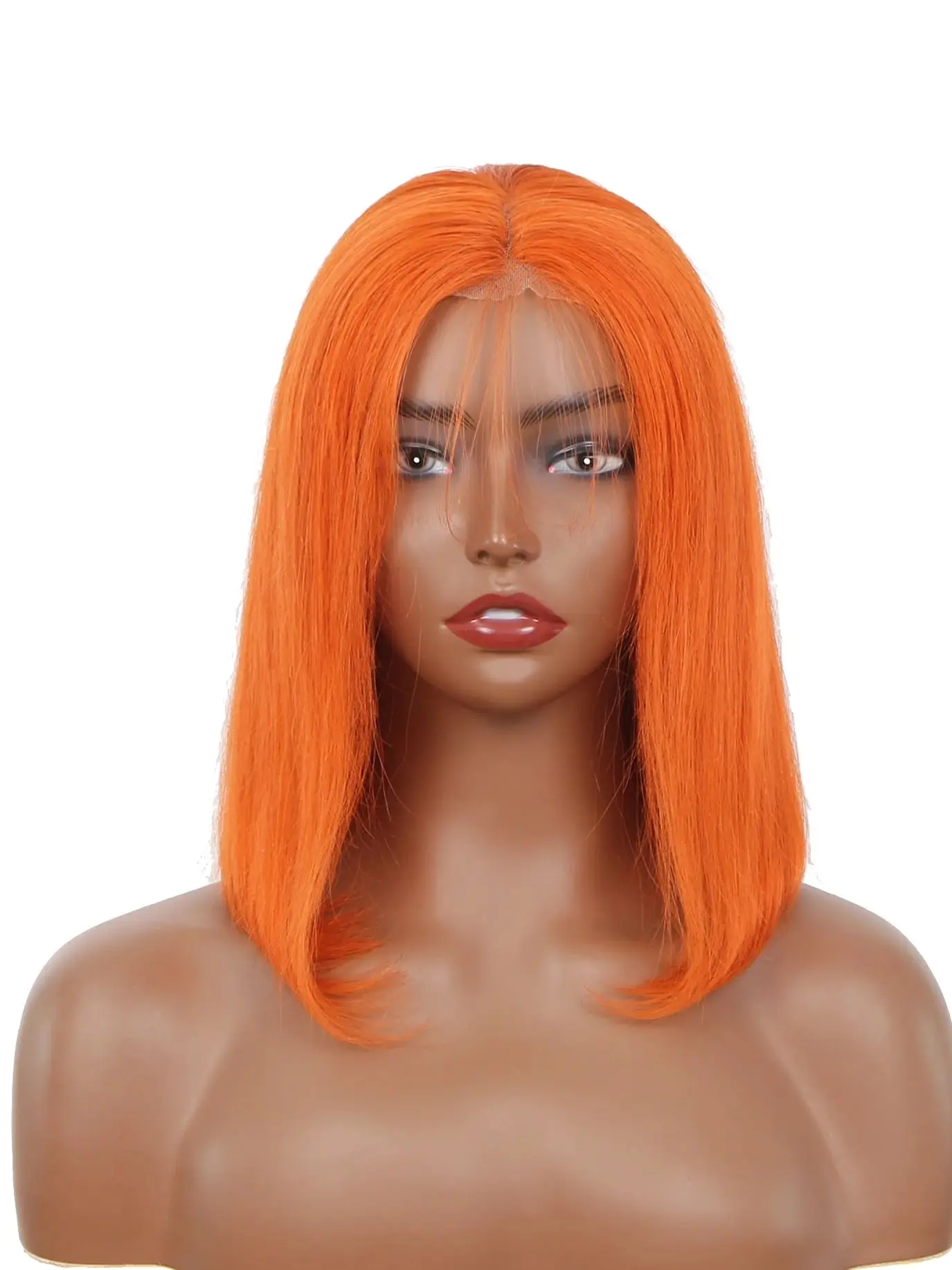 Ginger Straight Wear And Go Glueless Bob Wigs For Women Ready To Go Human Hair Wigs 6x4 Lace Closure Wig Human Hair Natural Wavy