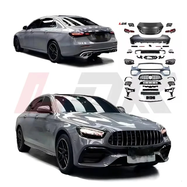 

Automotive Parts for E 2016-2020 W213 Update to New E63 2023 Body Kits with Headlights Taillight Bumper Grille