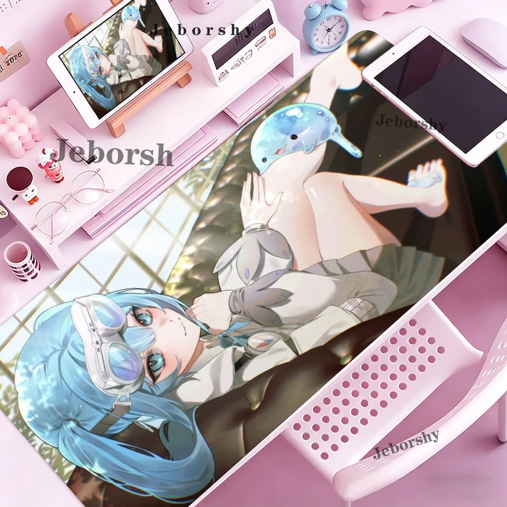 Arahashi Tabi XXL Mousepad Mouse Mat Gaming Keyboard Pads Stitch Lock Edge Mouse Pad Laptop Rubber Non-slip Desk Mat