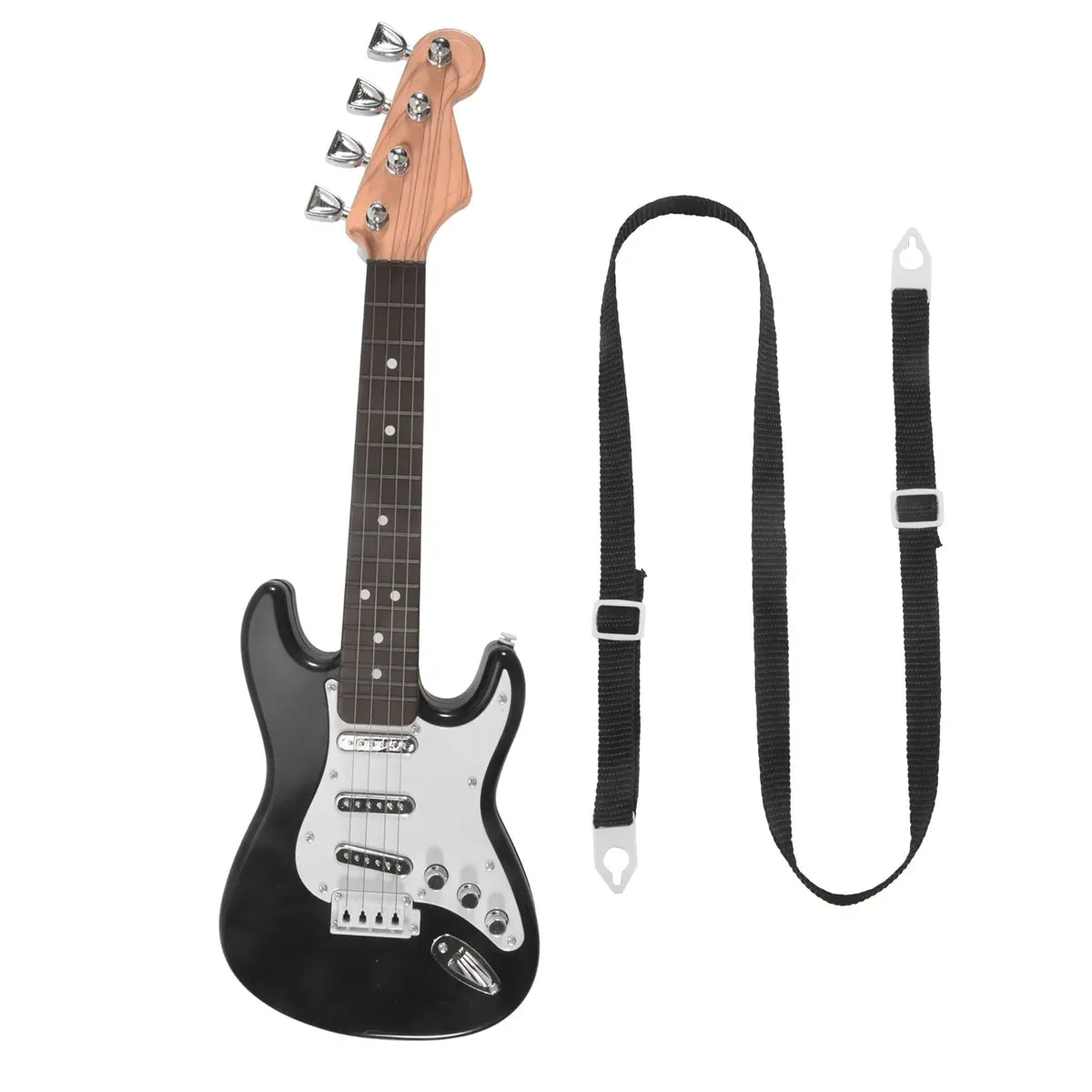 ABXY 17In Guitar Toy for Kids,4 Strings Electric Guitar Musical Instruments for Children,Portable Electronic Instrument Toy,A