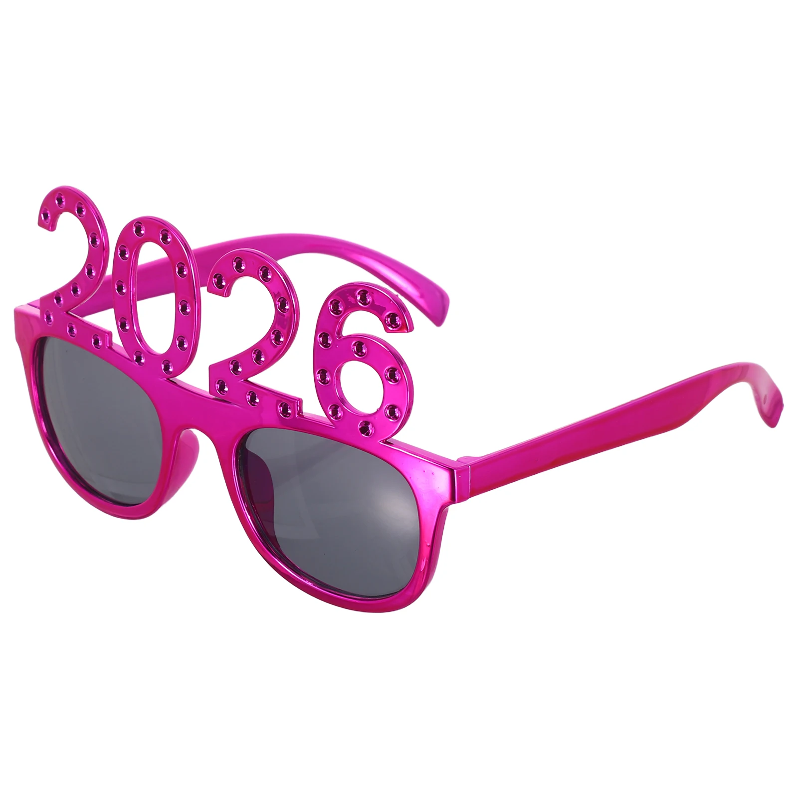 

2026 Number Sunglasses Funny Plastic Frame Glasses for New Year's Eve Graduation Party Celebration Photo Booth Props Novelty