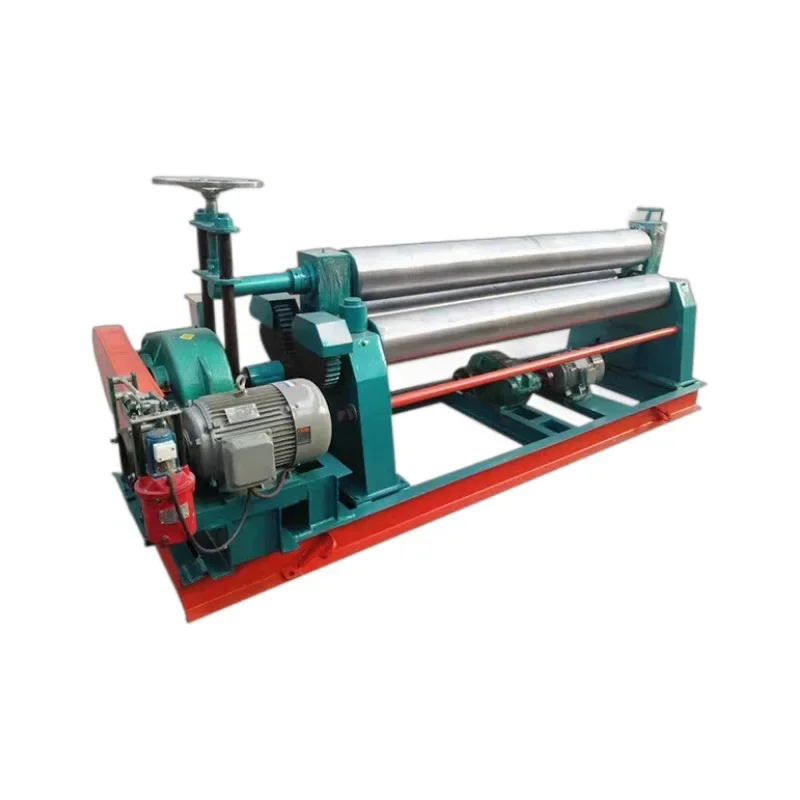 

Electric Stainless Steel Mechanical Rolling Machine Three Roll Four Roll Conical Machine Levelling Machine