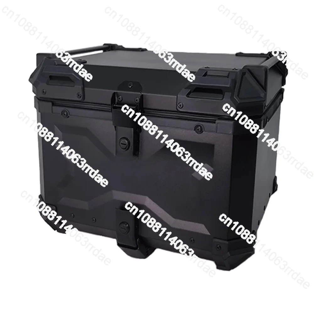 

Aluminum Alloy Tail Box Quick Release Motorcycle Tail Box All Black Style Aluminum Case Storage Box 30l36l45l55l65l
