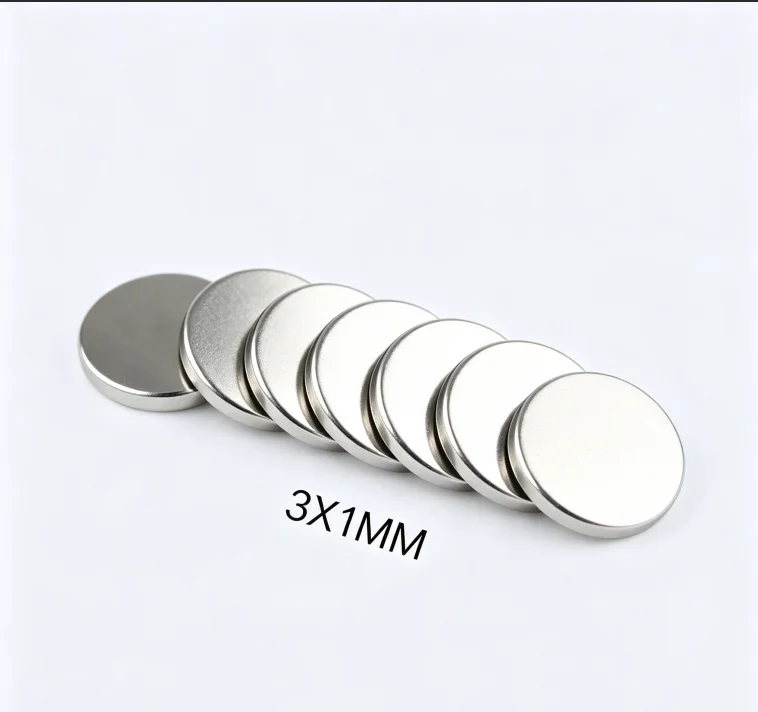 3X1MM Mini Small Round Neodymium Magnets Super Strong Permanent NdFeB Tiny Disc Magnets