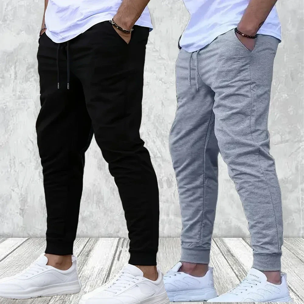 Mens Sports Pants Men/Women Running Trousers Workout Jogging Long Pants Joggers Gym Fitness Sweatpants Fashion Casual Tracksuits