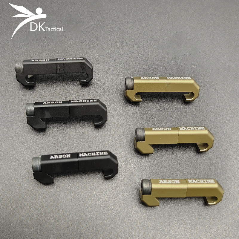 Tactical ARSON MACHINE Cable Managemen CNC Rifle SF M300 M600 PEQ Weapon Light Switch Cable Clip 2/3PCS For 20mm Picatinny Rail