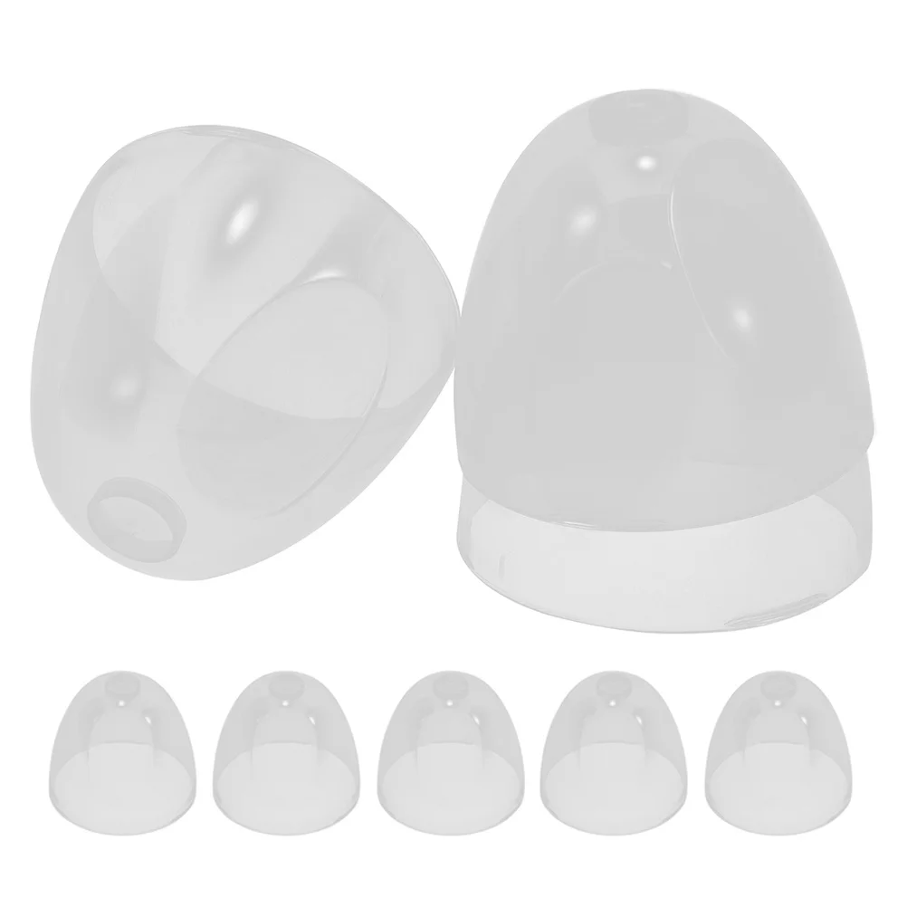 

8 pcs Baby Bottle Cap Lid Wide Mouth Design Universal Fit For Milk Formula Feeding Bottles Replacement Storage Cover Accessory