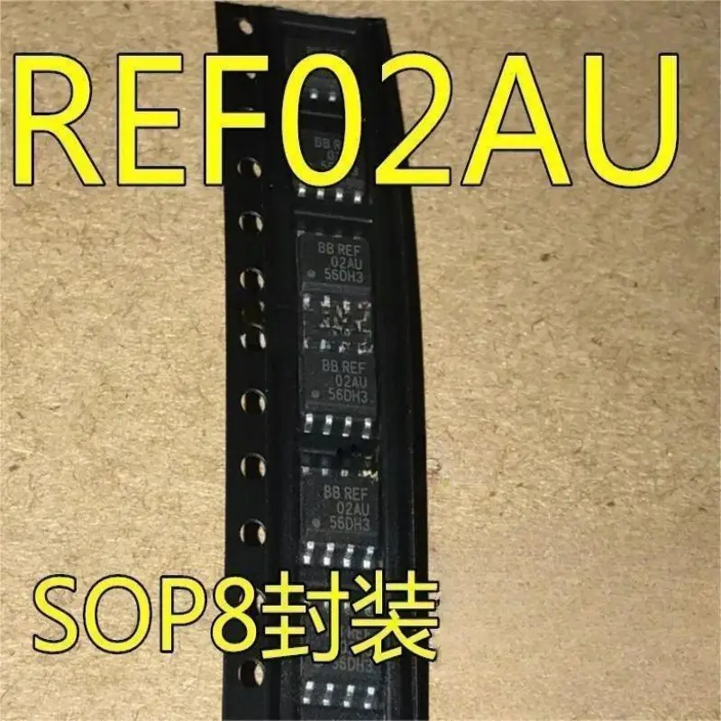 30PCS  REF02 REF02AU 02AU SOP8 Reference Voltage Source Chip New Original Hot Sale