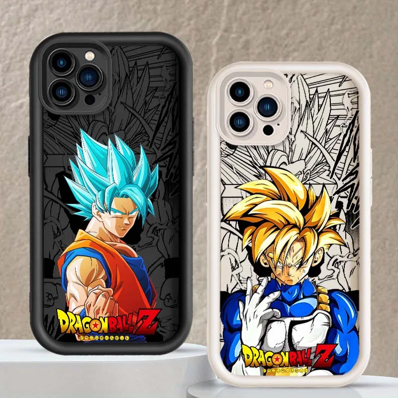 

Art D-Dragon Balls Saiyan For Apple iPhone 17 16 15 14 13 12 11 Plus Pro Max Eye Ladder Phone Case Cover