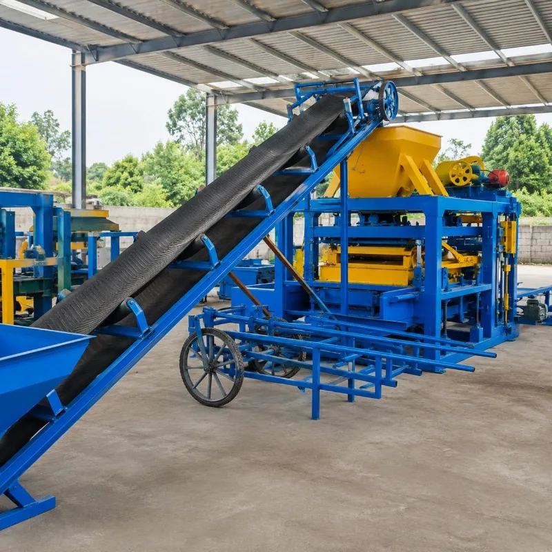 Heavy Duty Fully Automatic Block Making Production Line Customized Cement Concrete Brick Machine for Stable Production