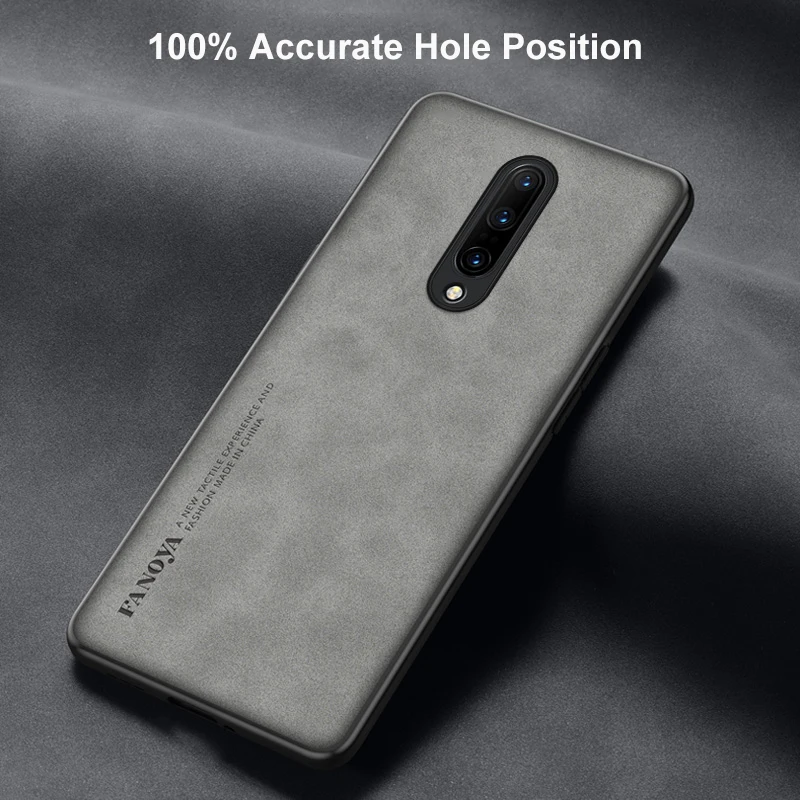 Luxury Leather Case For OnePlus 7 7T 8 Pro ACE Cover Matte Silicone Phone Case For OnePlus 13 5T 6 6T One Plus 9 10 11 12  Coque