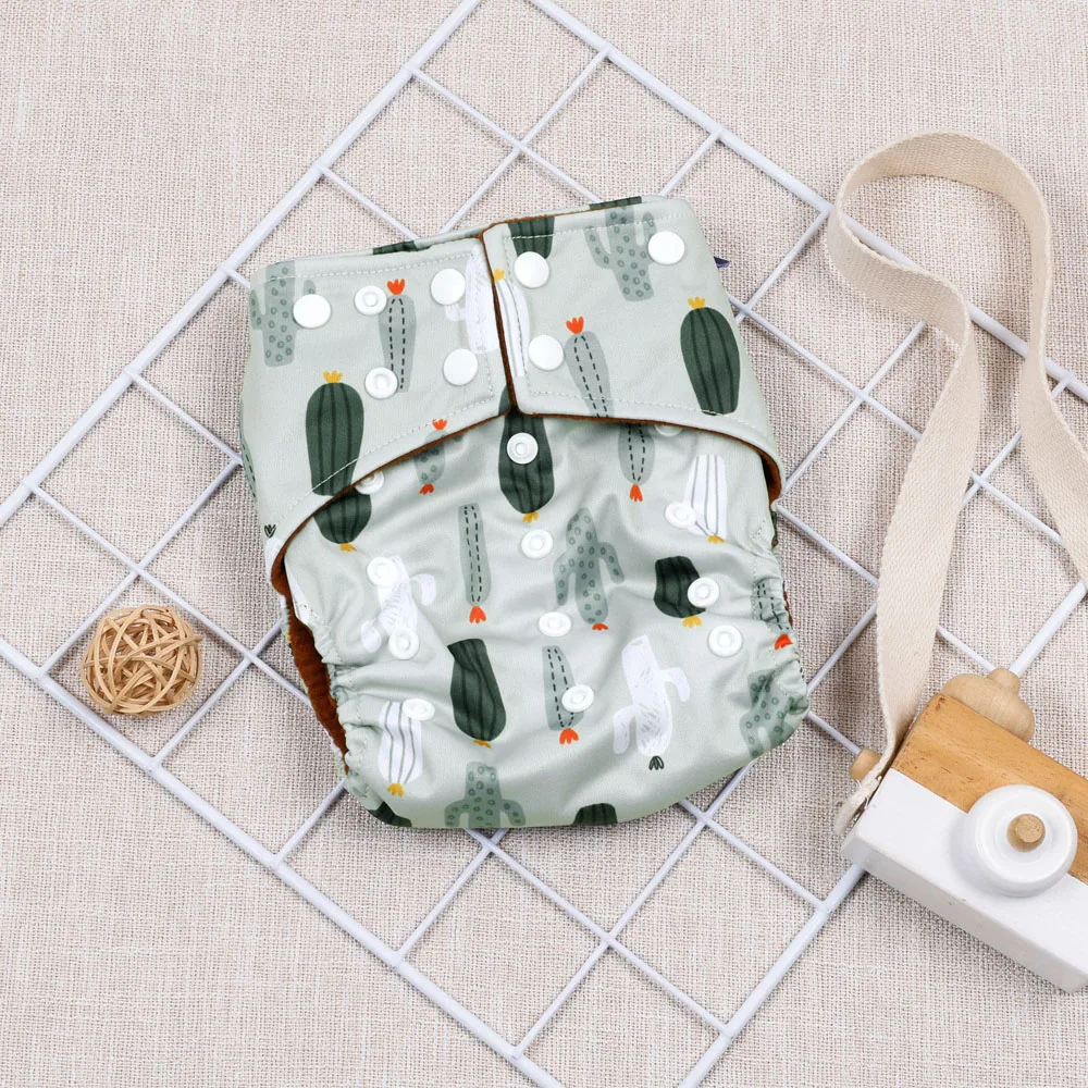 

Экологически чистые регулируемые детские тканевые подгузники, один размер, подходит для всех подгузников для мальчиков и девочек, многоразовые моющиеся подгузники для новорожденных