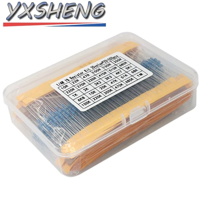 600Pcs/With Box 1/4…