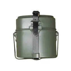WW2 Lunchbox Vintage Aluminum Double Luncheon Meat Camping Sports Kettle Outdoor Gear Portable Lunchbox