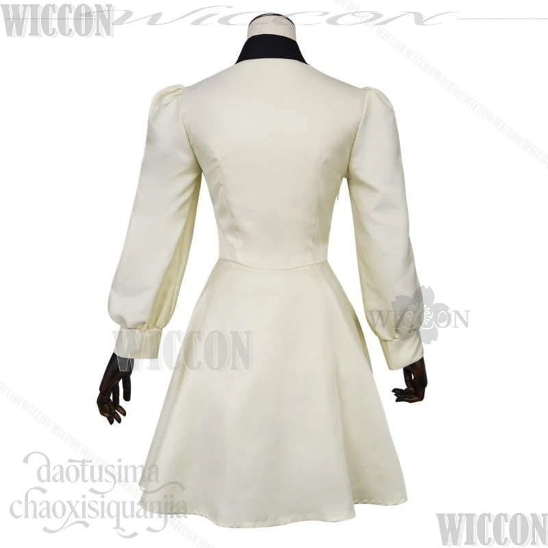 Anime MARRIAGETOXIN Cosplay MEI KINOSAKI Kawaii School Uniform White Dress Silk Scarf Bow Tie Wigs Halloween Comic Con Festival - view 6