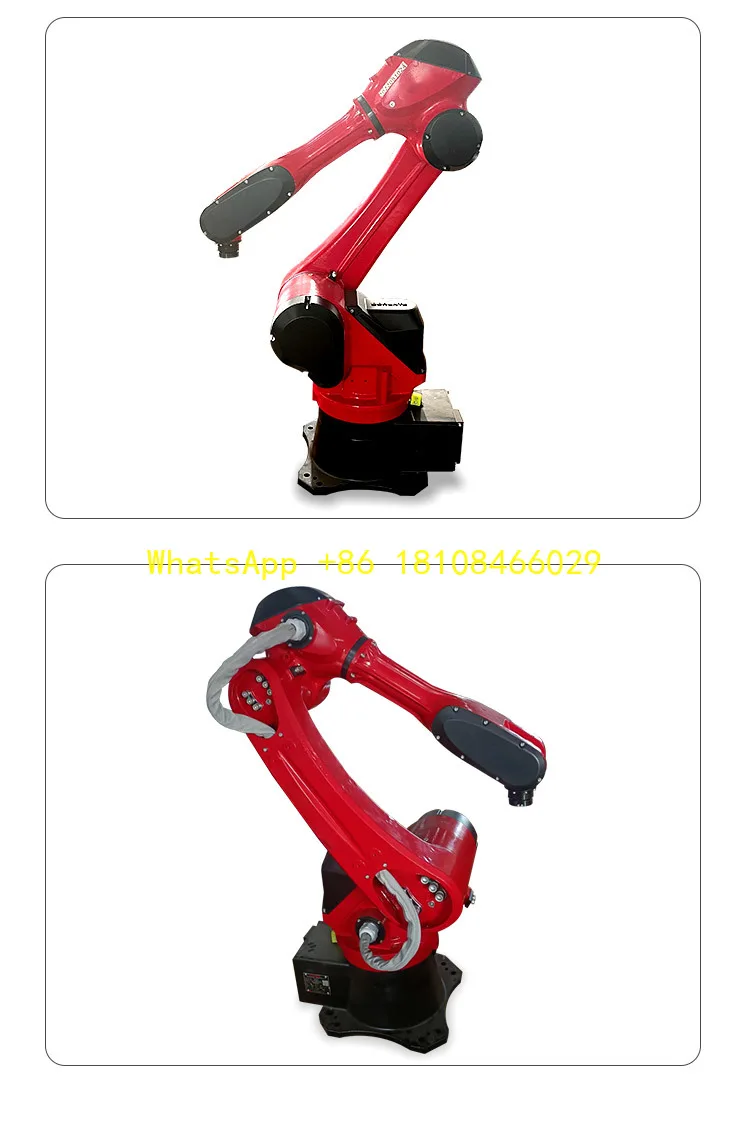 Robot industriale di vendita calda ad alta precisione Prezzo del braccio del robot di saldatura industriale a 6 assi a basso costo per saldatura, taglio, consegna, stac