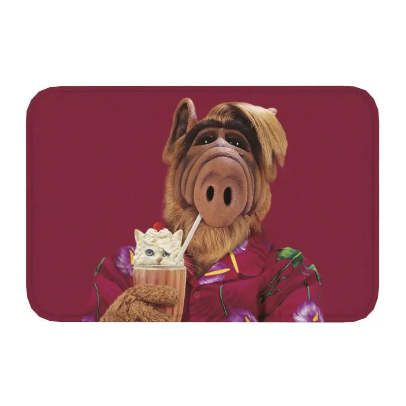 Alf Thumbs Up Doormat Non-Slip Entrance Bathroom Kitchen Door Floor Mat Alien Life Form Sci Fi Tv Show Balcony Rug Carpet