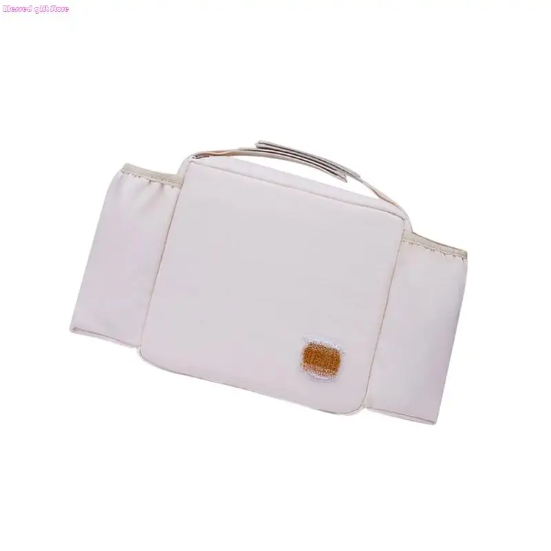 O organizador fraldas viagem dobrável D0JC fixa-se com segurança aos carrinhos compras