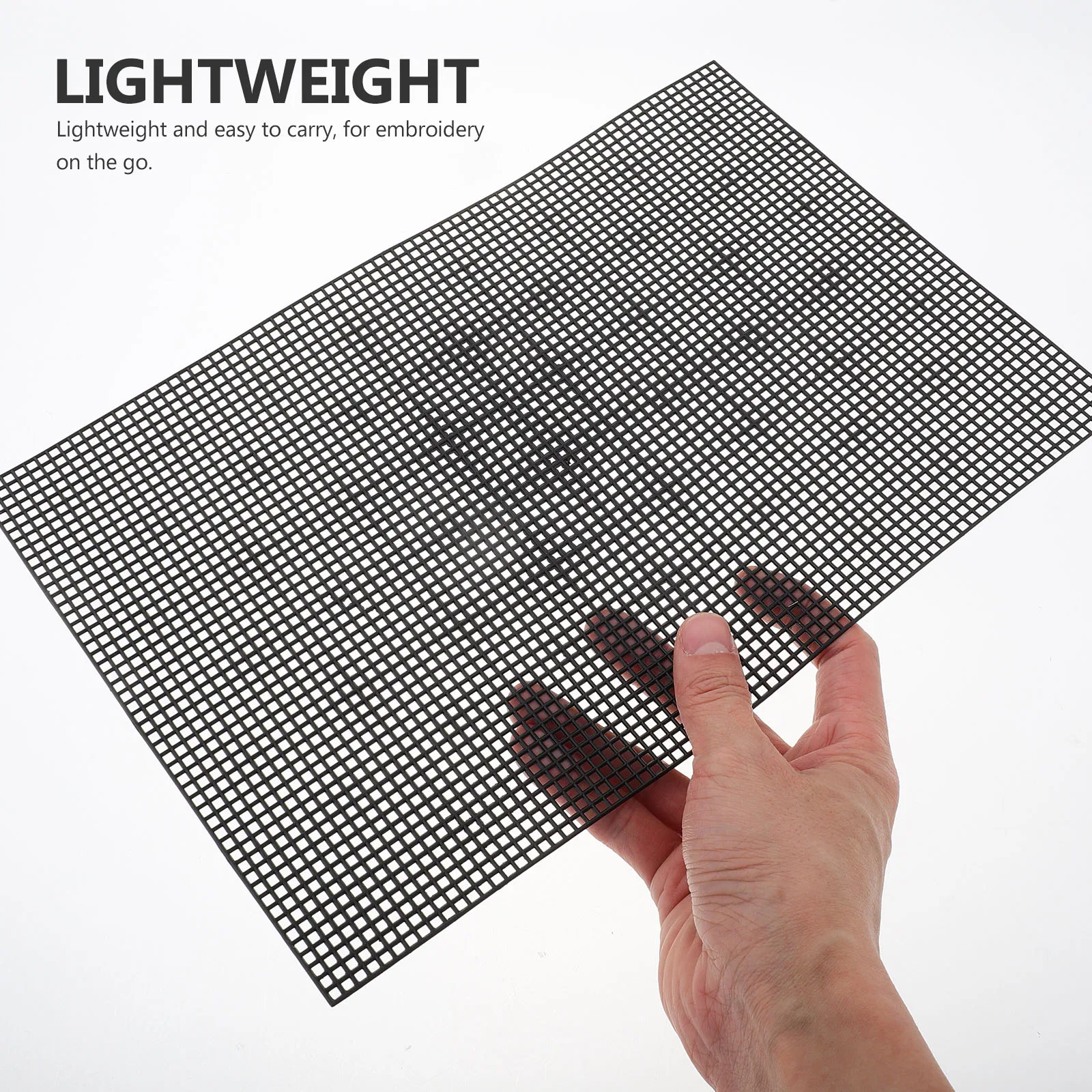 

5 Pcs Cross Stitch Plastic Sheet Embroidery Cloth Stitching Diy Fabric Canvas Blanks for Projects