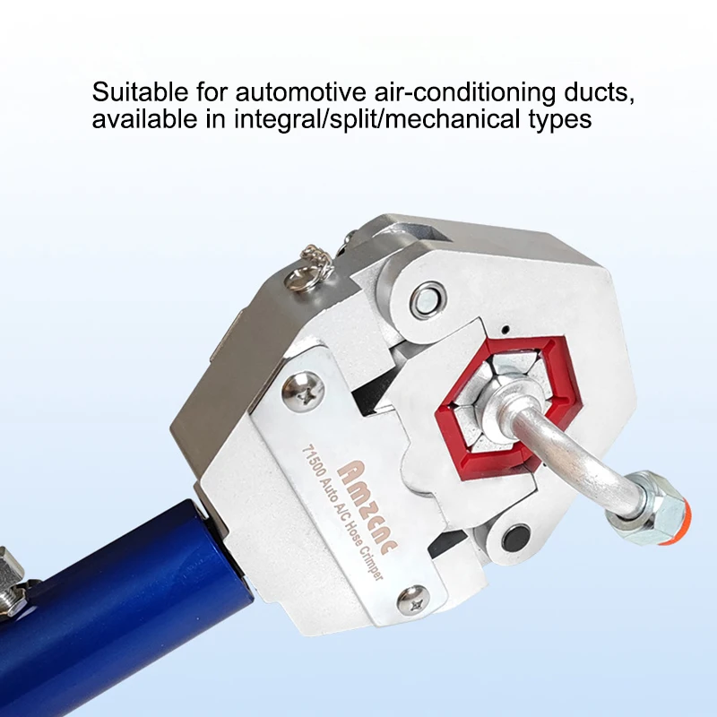 Portable Manual Hydraulic Pliers Set Air Hose Crimper Car AC Hose Integrated Hydraulic Hose Crimper Tool
