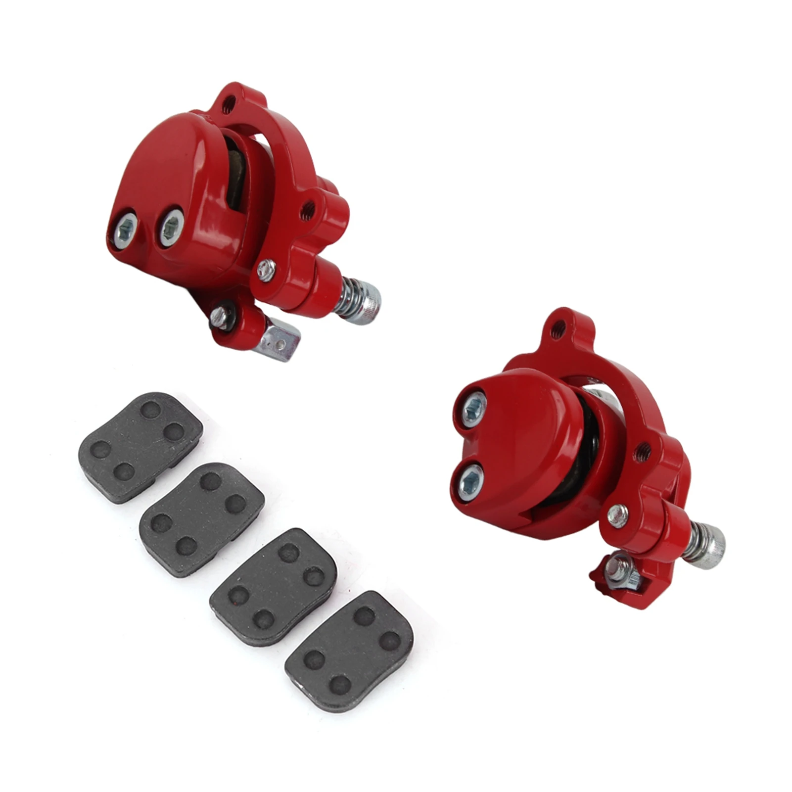 Disc Brake Caliper Set Wearproof Good Performance Practical Disc Brake Pad Front Rear for Chinese Mini Moto ATV 43 47 49