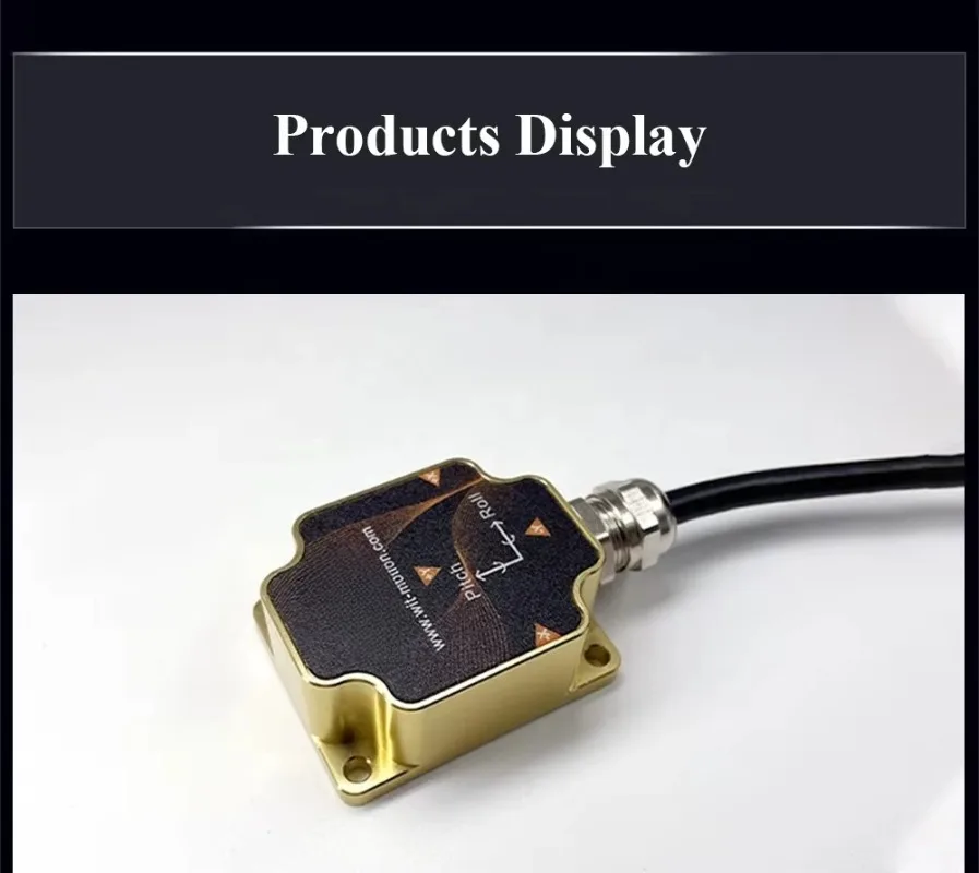 Industrial-Grade HWT9053-RS485 IP68 Waterproof Accelerometer Sensor Inclinometer Gyroscope+Angle+Magnetometer