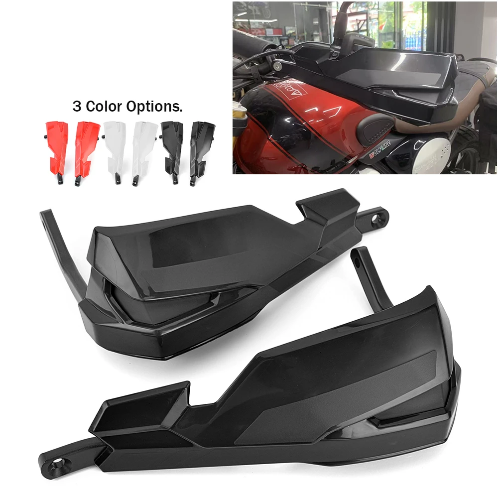 Handlebar Windshield Handguard For Triumph SCRAMBLER 400 X 400X 2024 2025 Hand Guards Brake Clutch Lever Protection Shield