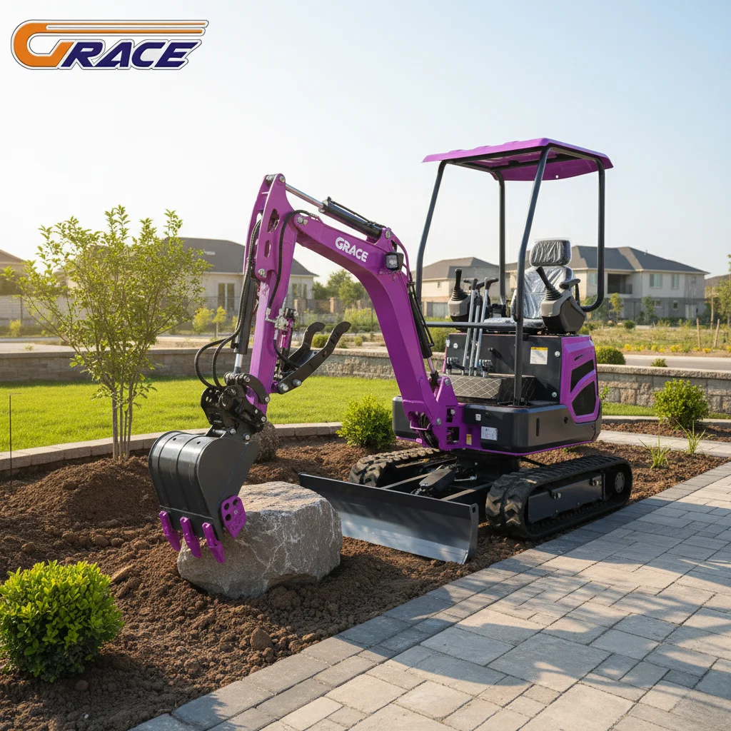 2ton Mini Excavadora Crawler حفار هيدروليكي - آلة بناء صناعية موثوقة #1
