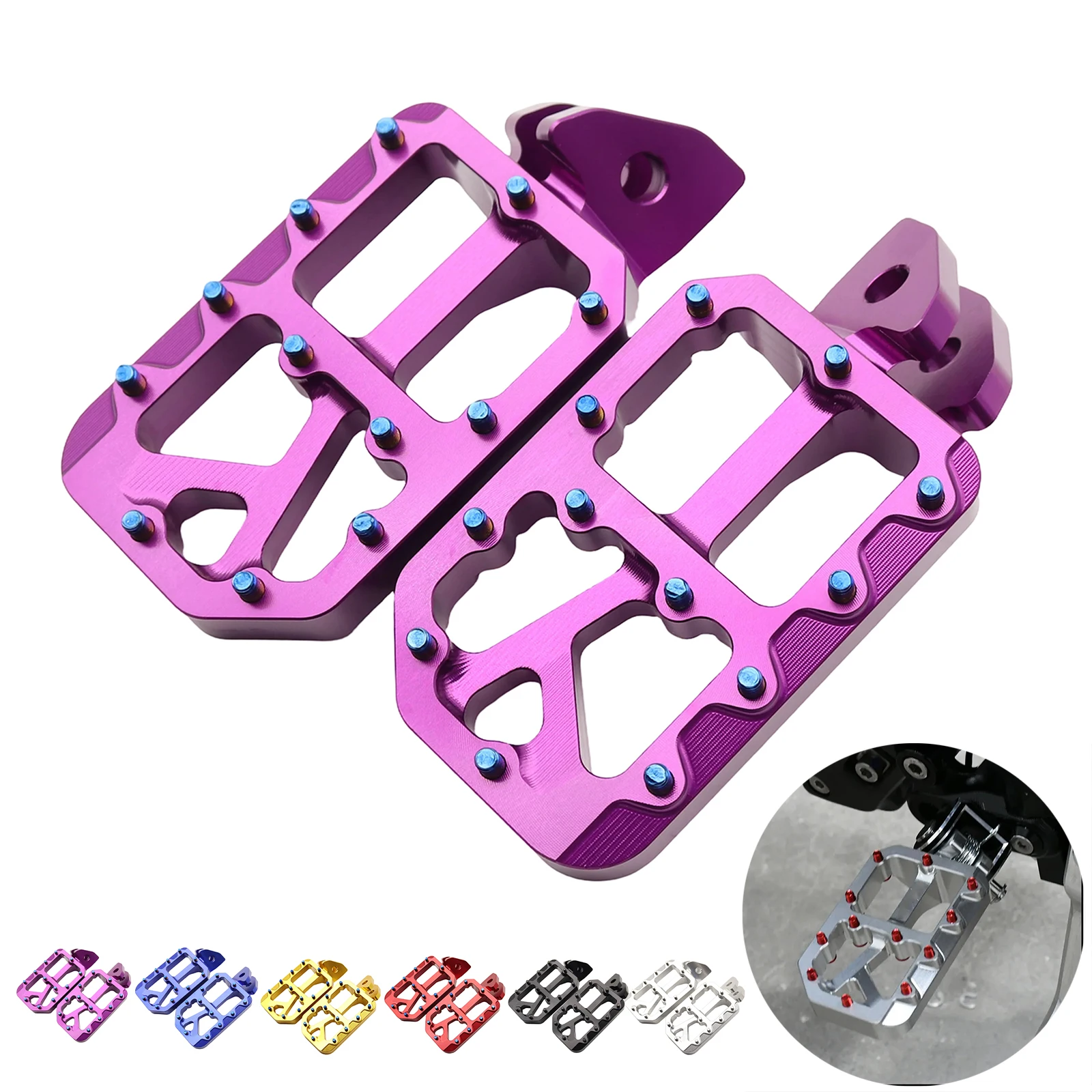 #59 Motorcycle Foot Pegs List of Top Picks